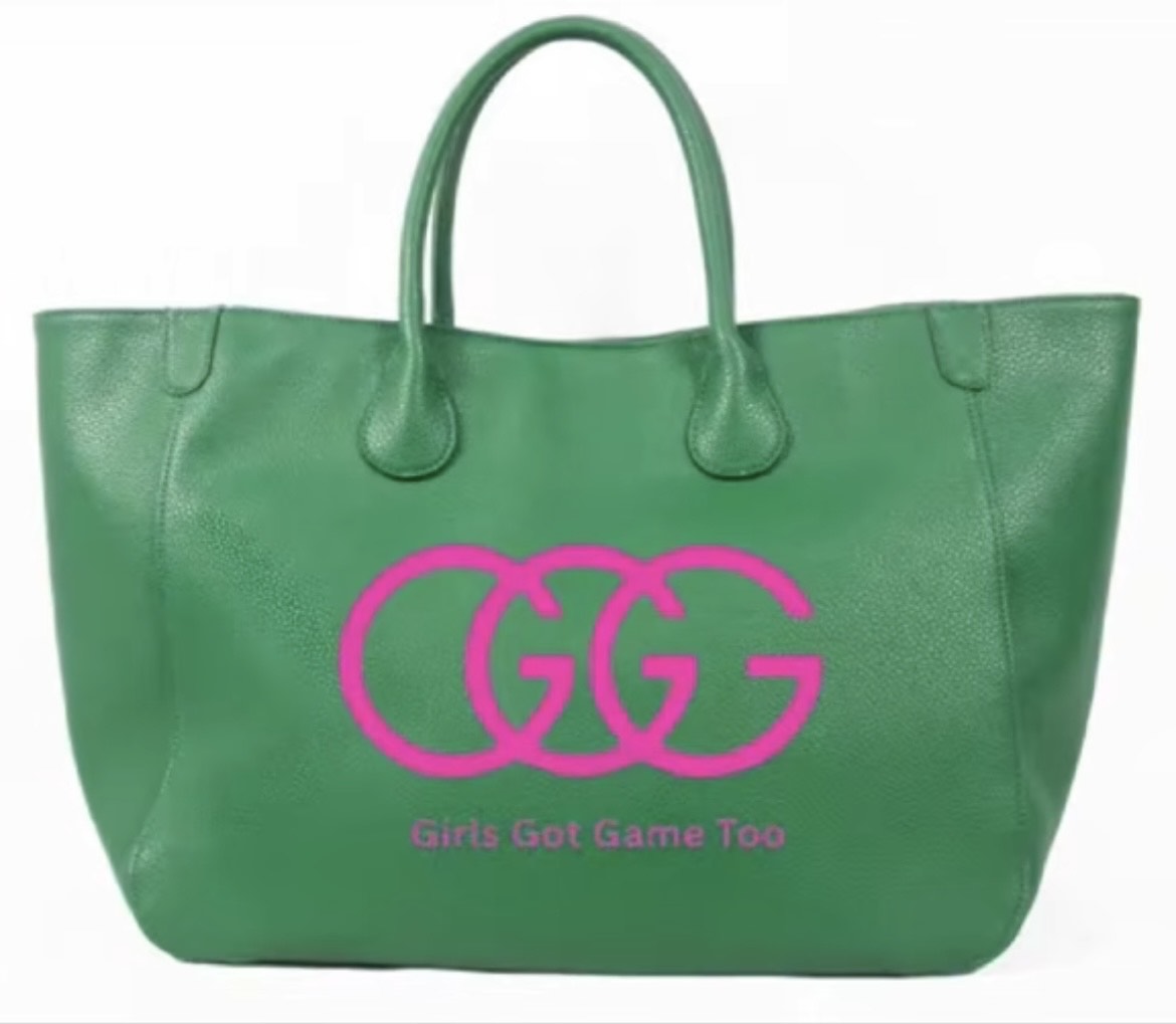 "Girls Got Game Too" Tote Bag